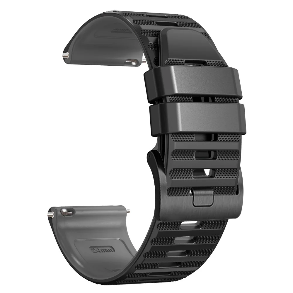 Tương Thích Dây Đeo Silicone Correa Cho Suunto 7 9 D5 Cổ Tay Vòng Tay 24Mm Cho Sparta Thể Thao Cổ Tay HR 9 Baro easyfit Đồng Hồ Thông Minh Smartwatch Dây