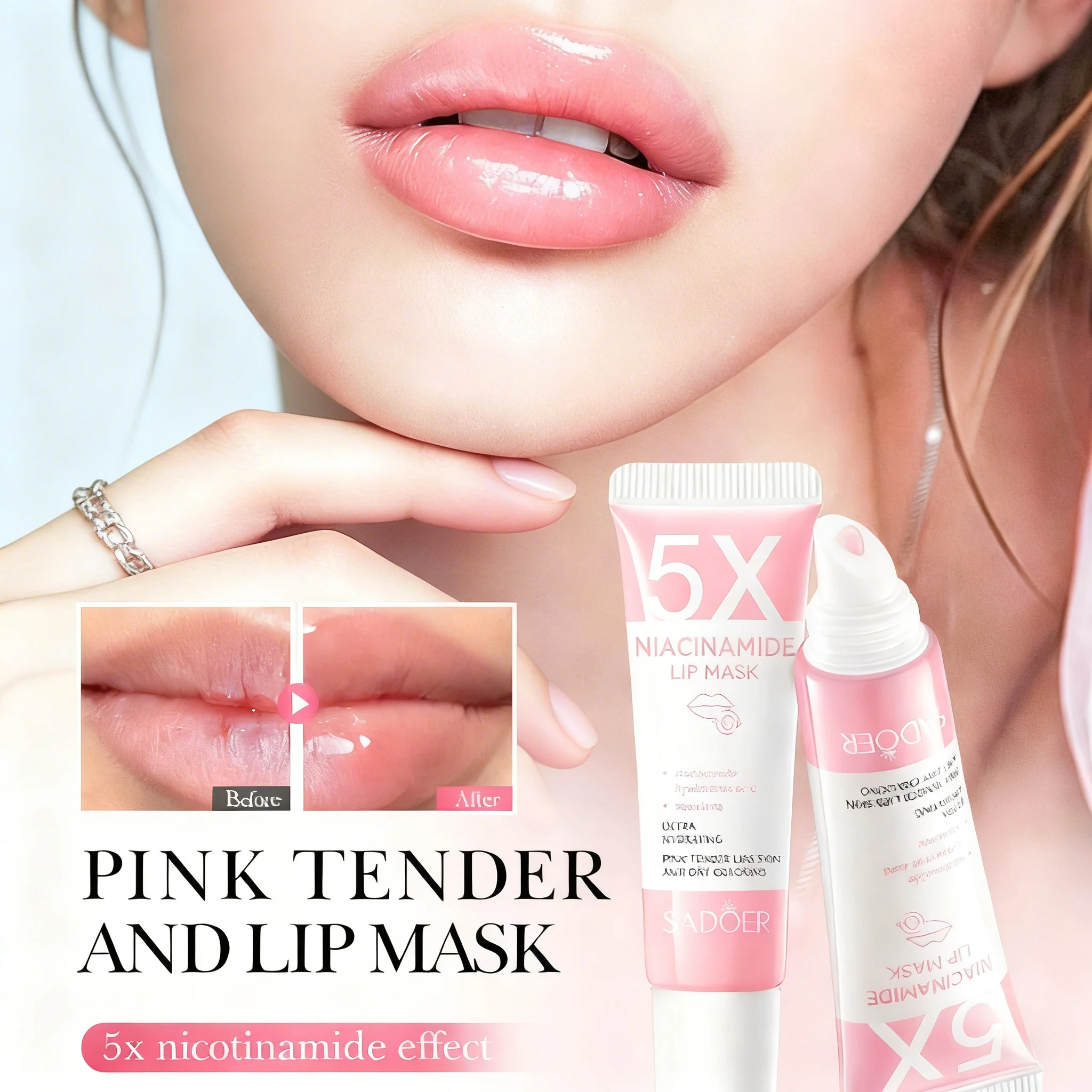 

Remove Dark Lip Balm Lightening Melanin Mask Gloss Exfoliating Lip Pink Treatment Reduce Lip Lines Improve Dryness Moisturizing