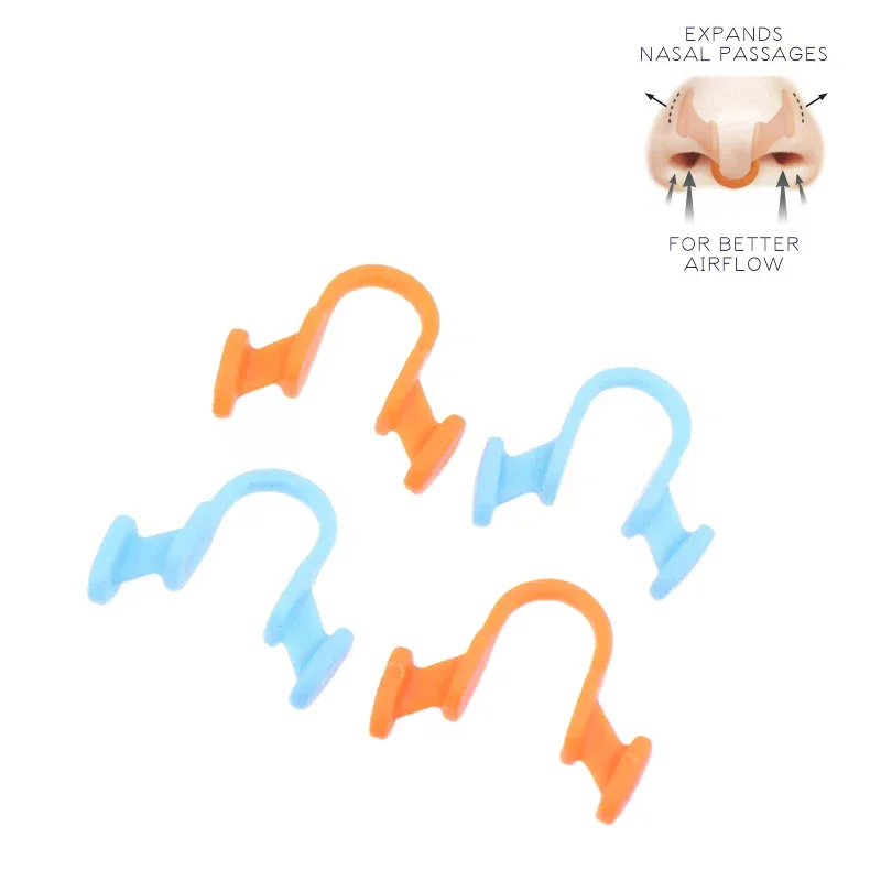 Anti Snoring Stop Snoring Help Breathe Anti Snoring Improve Sleeping Nose Dilator Nasal Silicone Nose 10Pcs Devices Dilator Cli