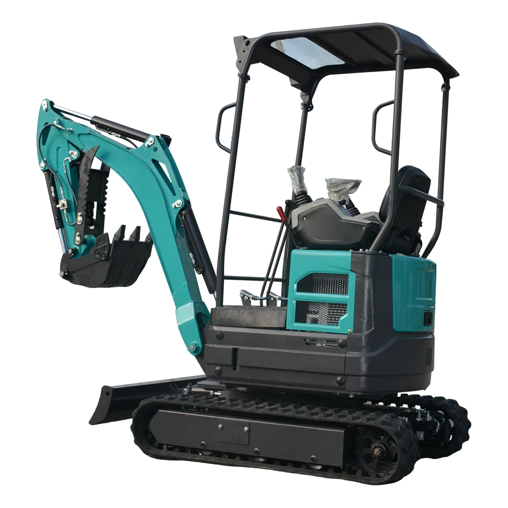 2T Compact Excavator Small Digging Machine for Pool Preparation Backyard Grading Agriculture and Housing Work