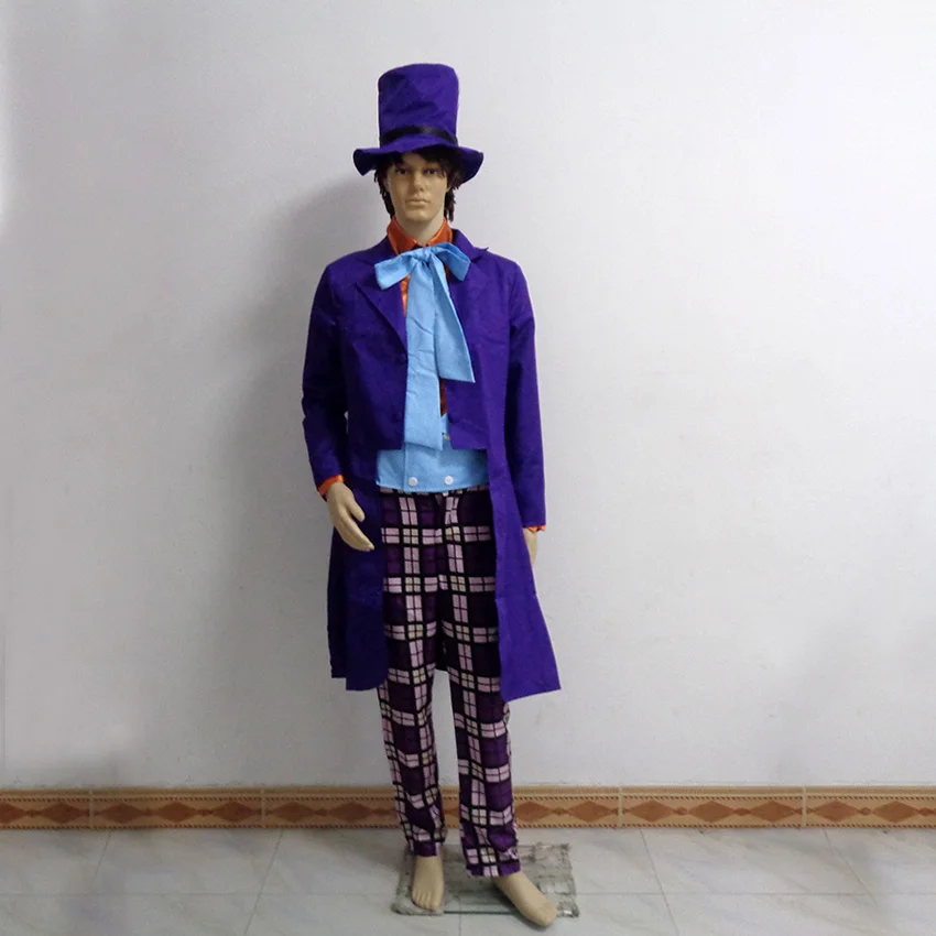 

1989 Joker Jack Nicholson Cosplay Christmas Halloween Uniform Outfit Costume Customize Any Size