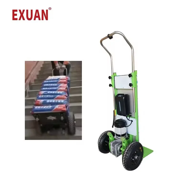 250kg 850W Electric Stair Climbing car, Hand trolley Stair Climber Climbing Cart Flat Truck stair climbing machine