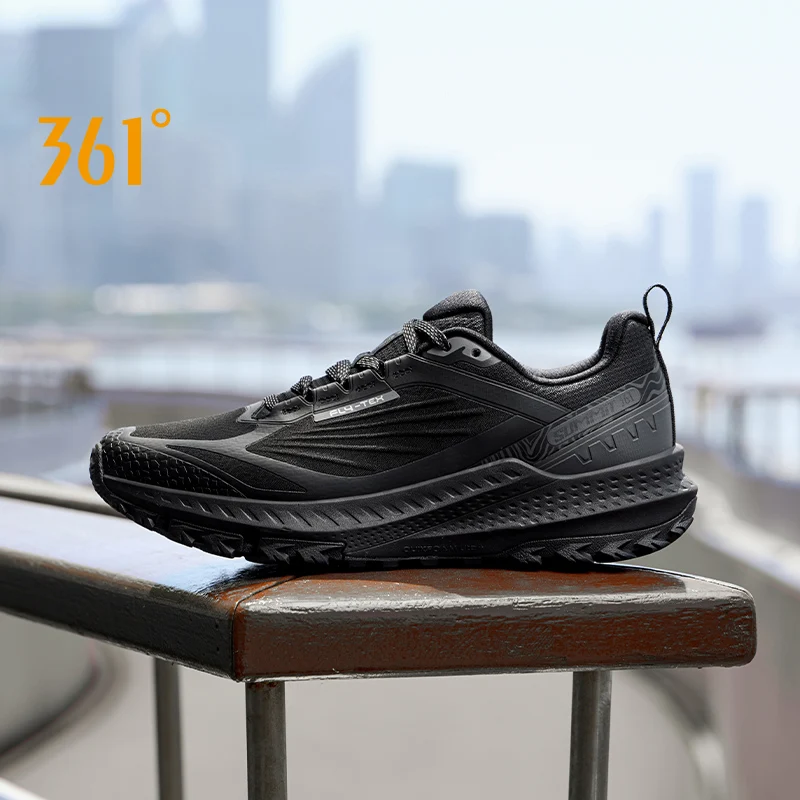 361 Degrees Men's Shoes Water-repellent Windproof Comfortable Non-slip Outdoor Jogging Versatile Rebound Male Sneakers 672542203