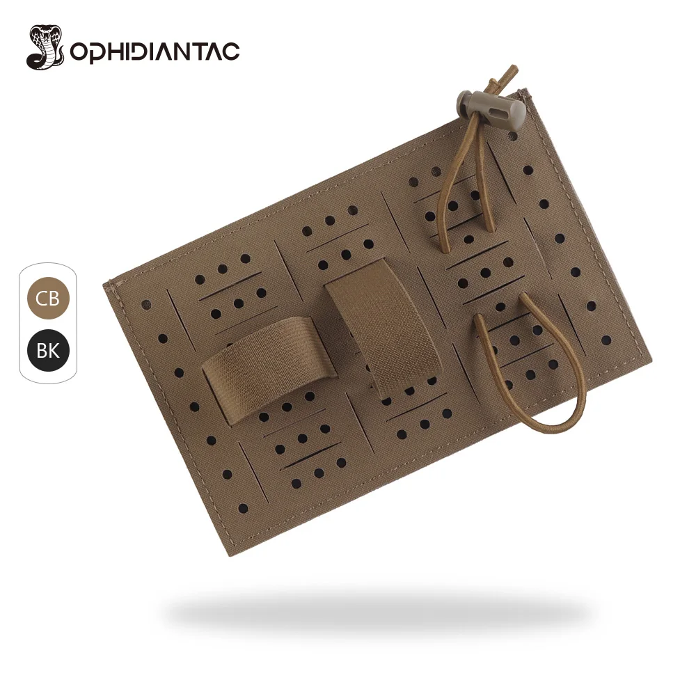 

Модульный медицинский лоток OPHIDIANTAC IFAK с свободной сборкой, разделителями, эластичным удержанием и липучкой, безопасный для охоты, кемпинга