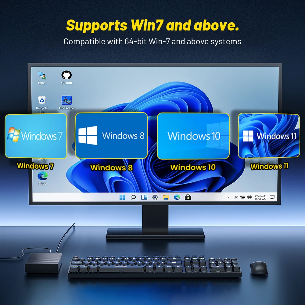 Kinhank 6 في 1 4 تيرابايت Gaming HDD 75000+ ألعاب فيديو ريترو مع صندوق إطلاق Hyperspin TeknoParrot لـ PS5 PS4 PS3 PS2 PSP WII WII U.et