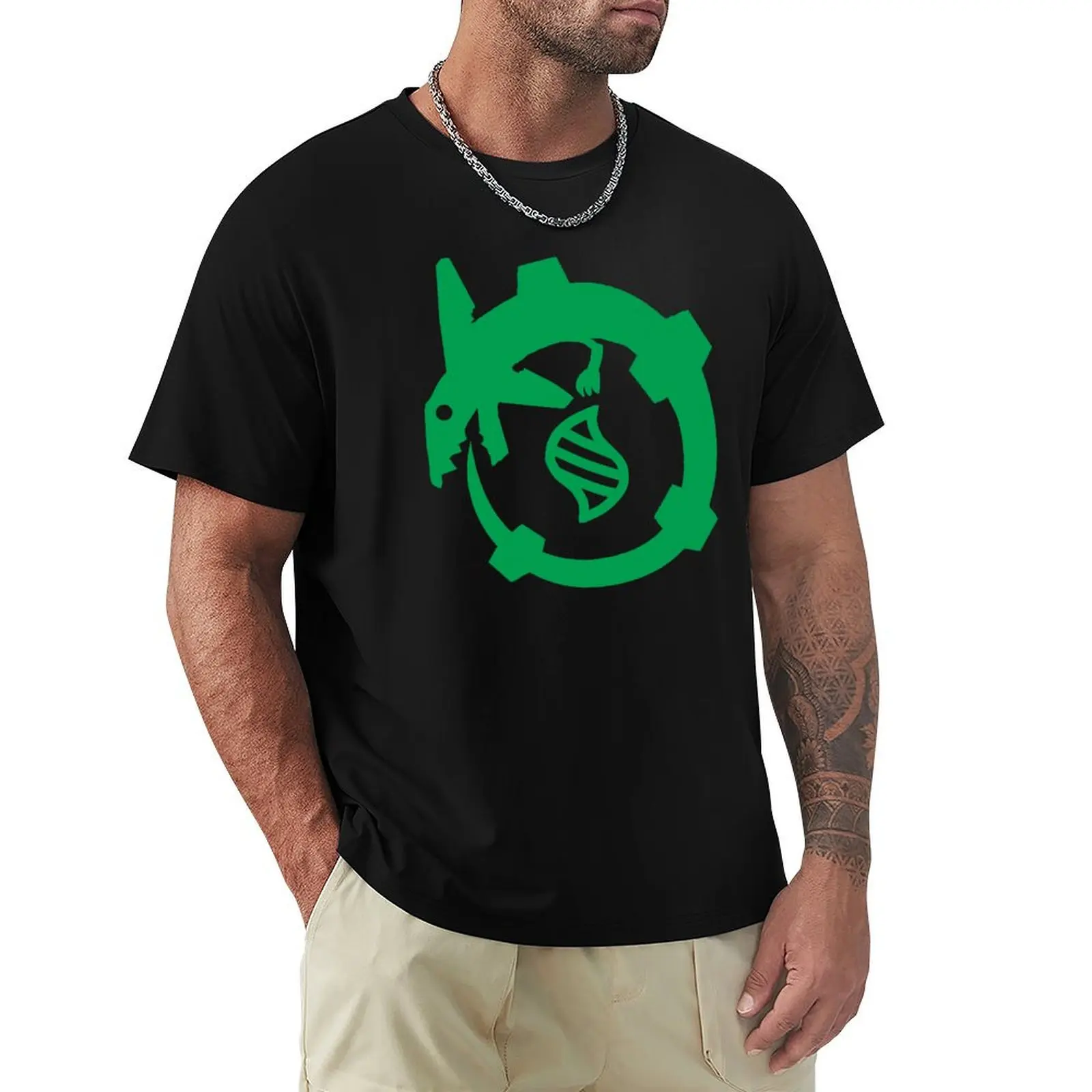 Green Sky Ruler - Alchemy Symbol T-Shirt Big Size Simple T-Shirt