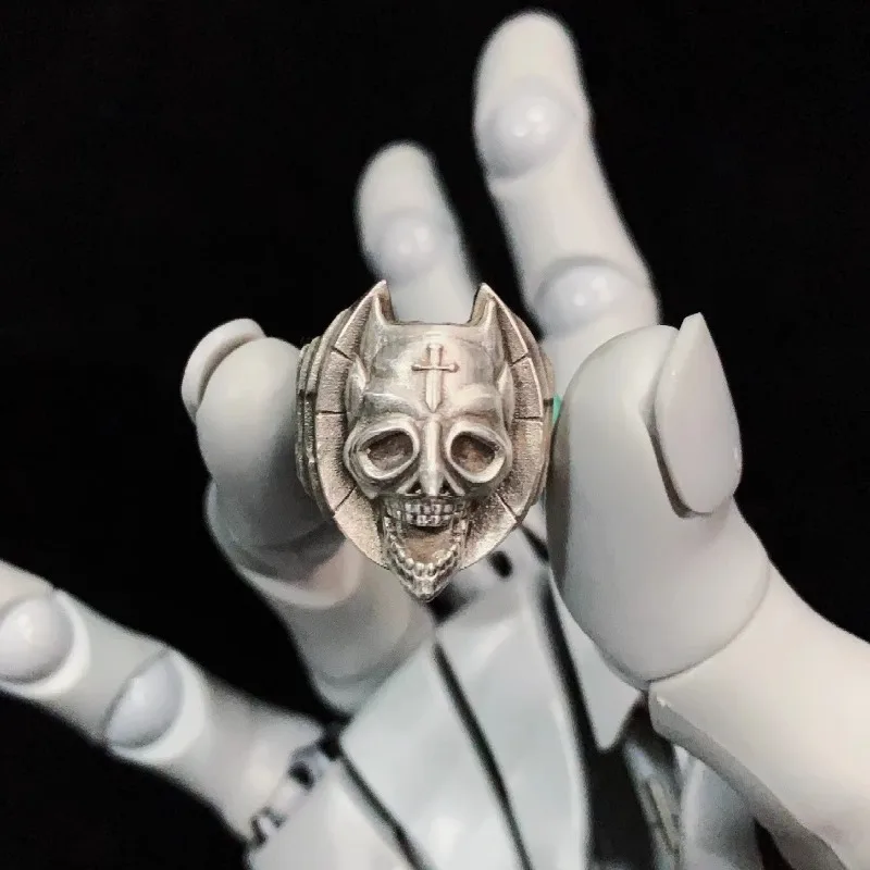 JOJO Fantastic Adventure Killer Queen Withered Heart Attack Ring Trend Fashion Personality Open Index Finger Ring