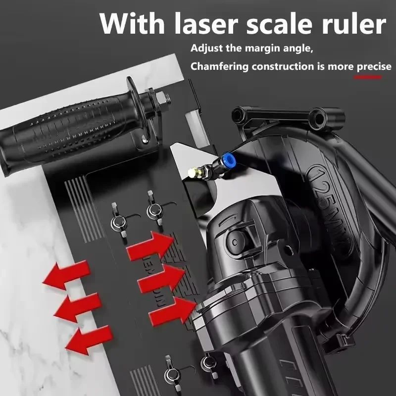 Winkelschleifer zum Schneiden von Fliesen, Ständer 100–125 Typ, Befestigung, Stein-Trimmhalterung, 45-Grad-Anfas-Stützwerkzeuge für Keramikfliesen