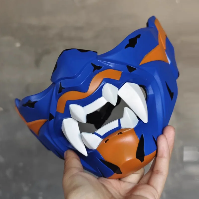 Anime Spiel Valor ant Yoru Cosplay Frp Maske Helm für Männer Frauen Maskerade Party Dämon Gesichts maske Halloween Karneval Clown Maske