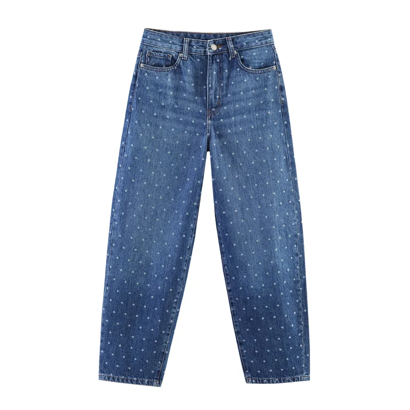 

Summer Women's Jeans 2026 New High Waisted Fashionable Retro Jeans Elegant Women's Casual Pants