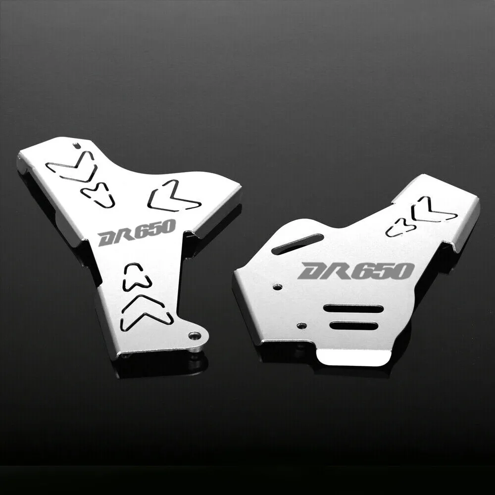 Dirt Bike Aluminum Side Frame Guard Cover For SUZUKI DR650 DR650SE DR650S Dirt Bike Aluminum Side Frame Guard Cover