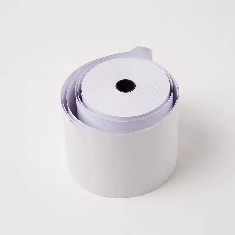 2 Rolls Thermal paper 80x80 Supermarket cashier paper 80mm food takeout printing paper Bank voucher number paper 80*80