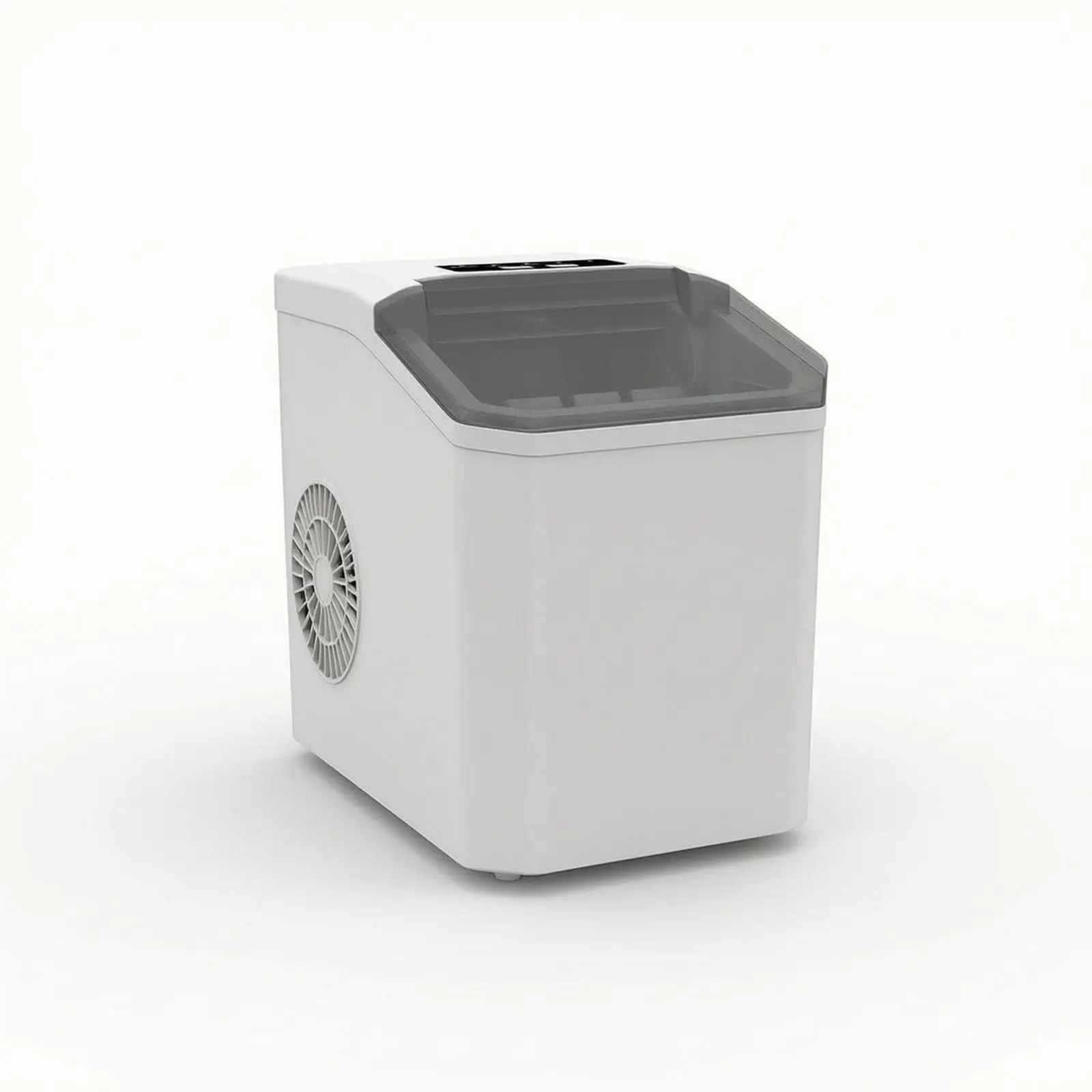 Portable Compact Ice Maker Machine Automatic Countertop Ice Cube Maker for Home Kitchen Office Mini Ice Device