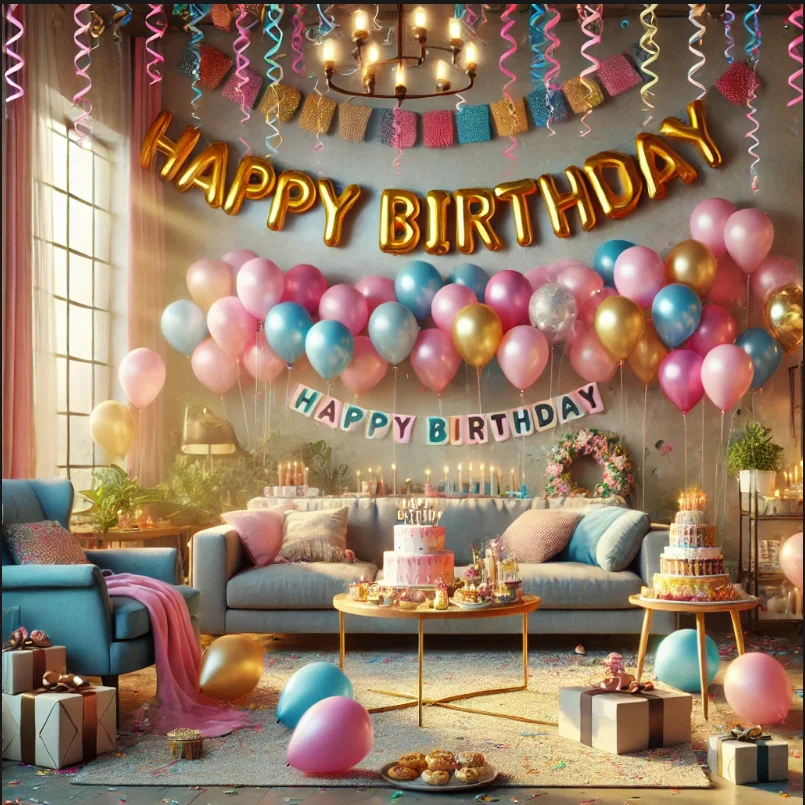 1set birthday letter latex balloons, happy birthday party celebration banner decoration supplies kid Baby Shower Decoration