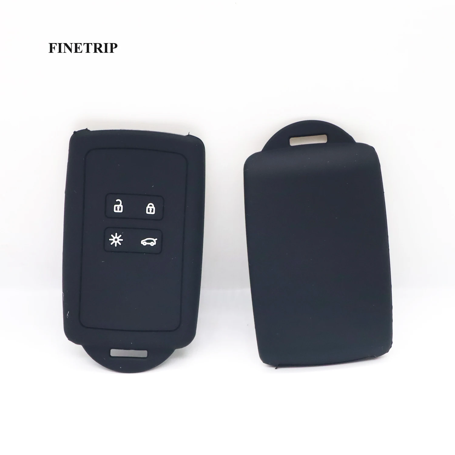 Silicone For Renault Koleos Kadjar Captur Megane Talisman Espace Clio Zoe Scenic 4 Arkana Dacia Sandero Car Key Cover Case