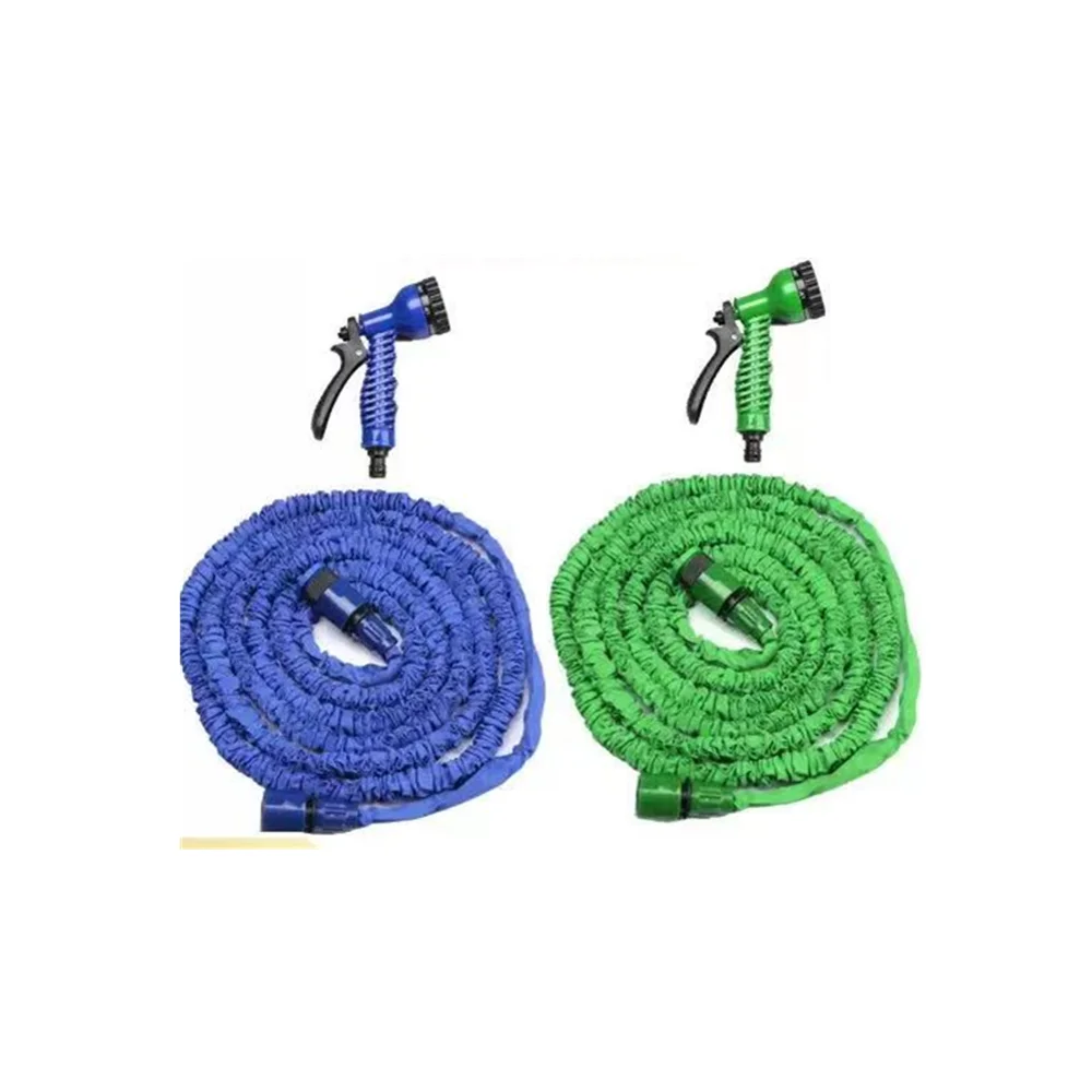 Garden Hose Pipe Water Hose Expandable Magic Hose 7 Patterns Water Gun Foam Pot Flexible Reels Hose Car Wash Gun Sprayer
