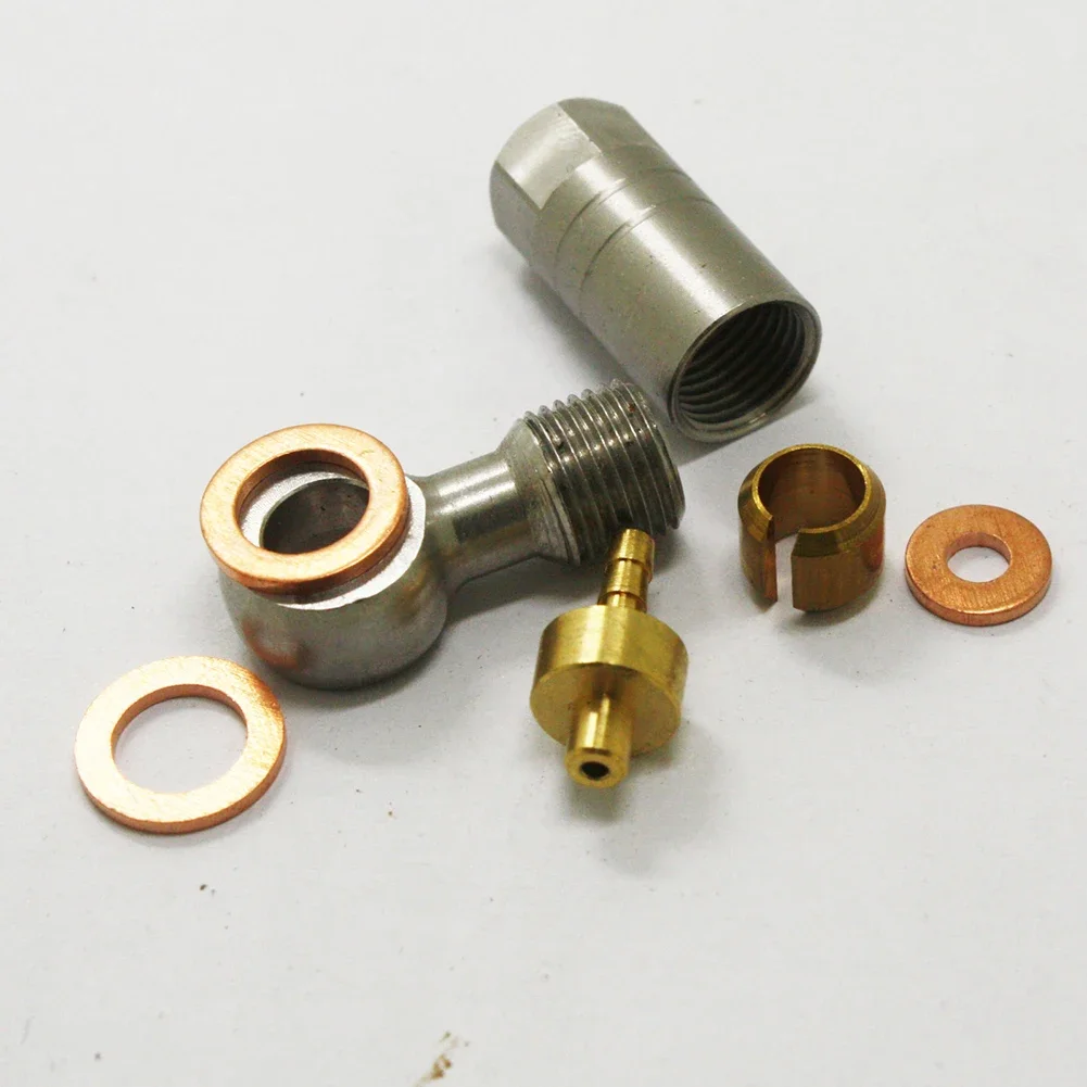 Cycling Tubing Connector MTB Bicycle Bike For HOPE TECH3 V4/E4/X2 Kit Olive Head Replacement Set Tube Brand New