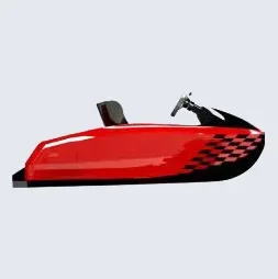 Goedkope watersportvissen aangedreven motoraandrijvingen Snelle kleine elektrische jetski Mini-jetboot met 15 kW motor te koop