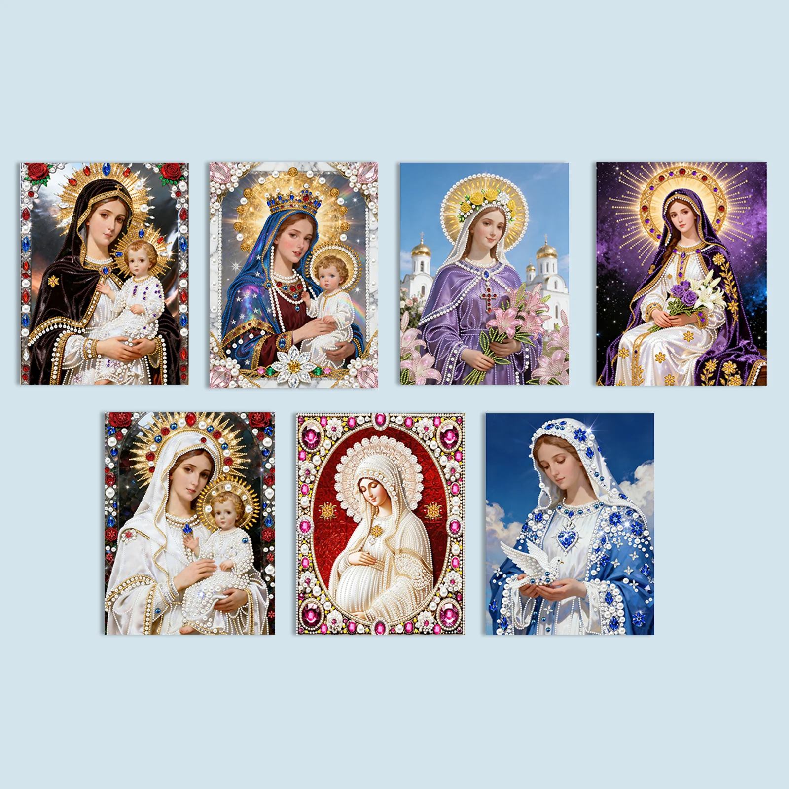 

Набор для алмазной вышивки с жемчугом и стразами для женщин, особая форма, 11.81x15.75 дюймов, с рамкой, для домашнего декора