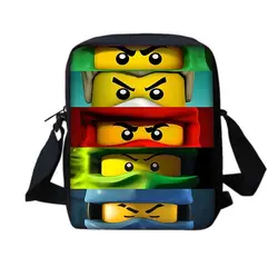 Cartoon Game N-ninjagos Boy Girls Printed Shoulder Messenger Bag Child Casual Handbag Men Women Phone Bag Shopping Bag