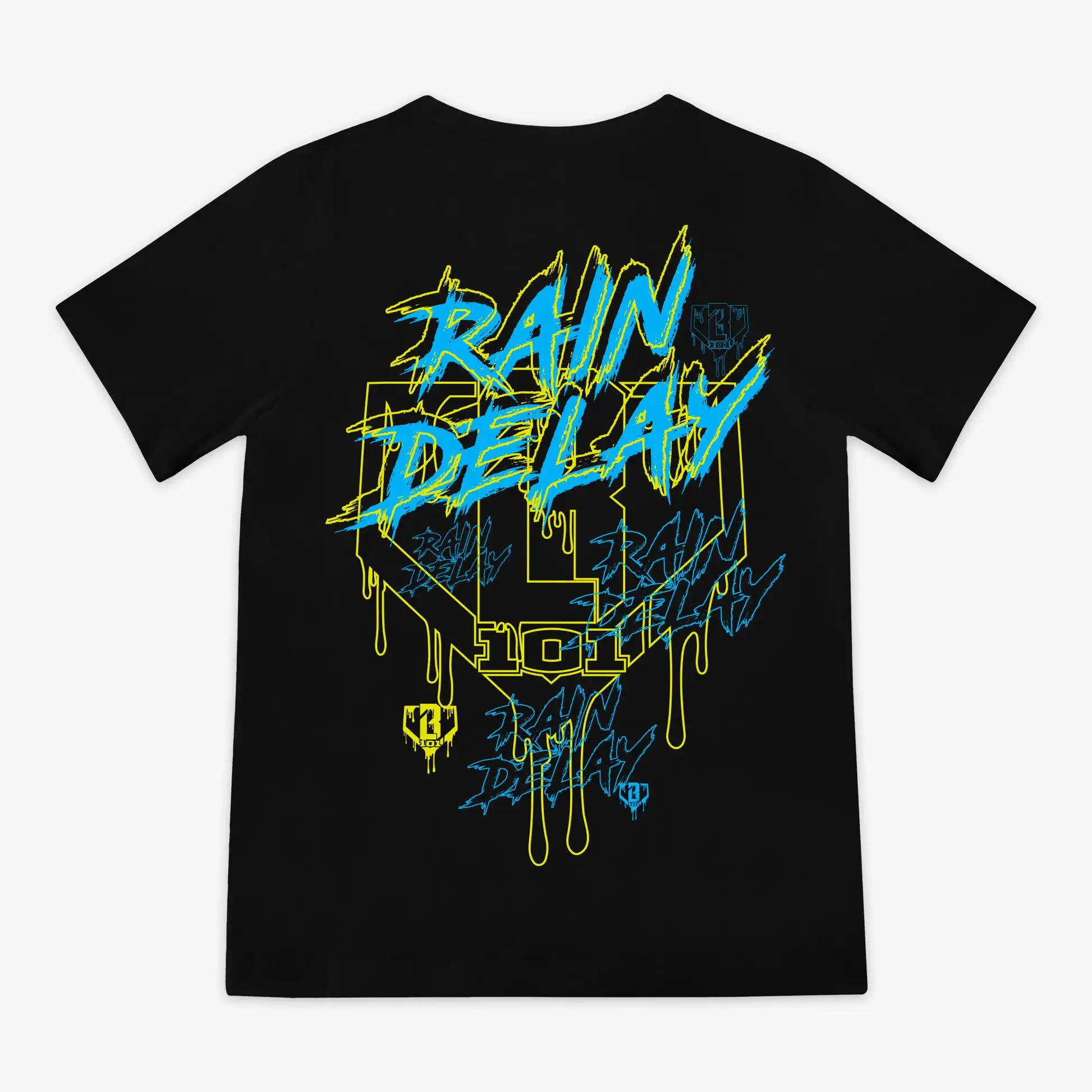 2025 Summer New Products Hot Sale Men's Adult and Youth T-Shirts - Black - Baseball Lifestyle 101 Parent-Child Clothing