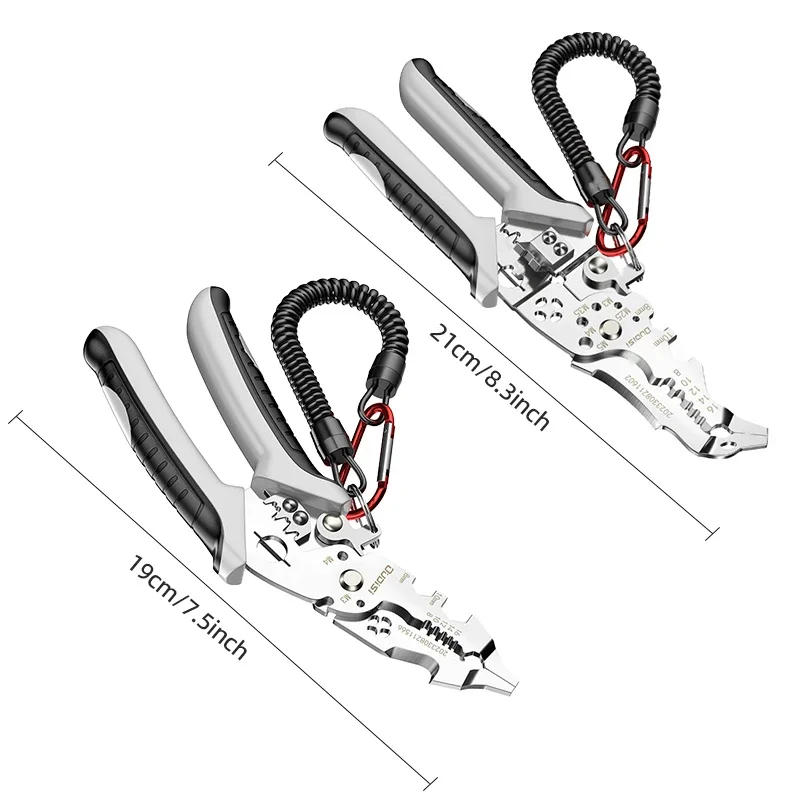 YINLONGDAO Eagle Beak Crimper Cable Cutter spelafili automatico regolabile multifunzionale spelafili pinza a crimpare strumento manuale