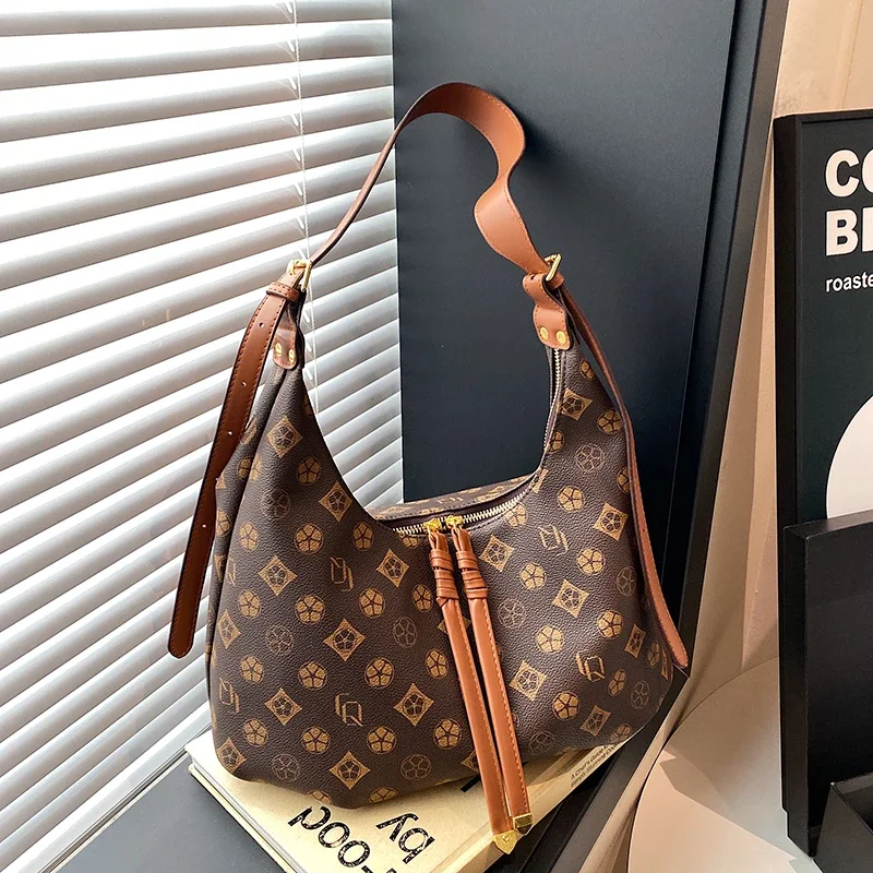 

Luxury Brand Women's Messenger Bag Designer Leather Crossbody Shoulder Handbag Elegant Tote Purse Classic Ladies Fashion