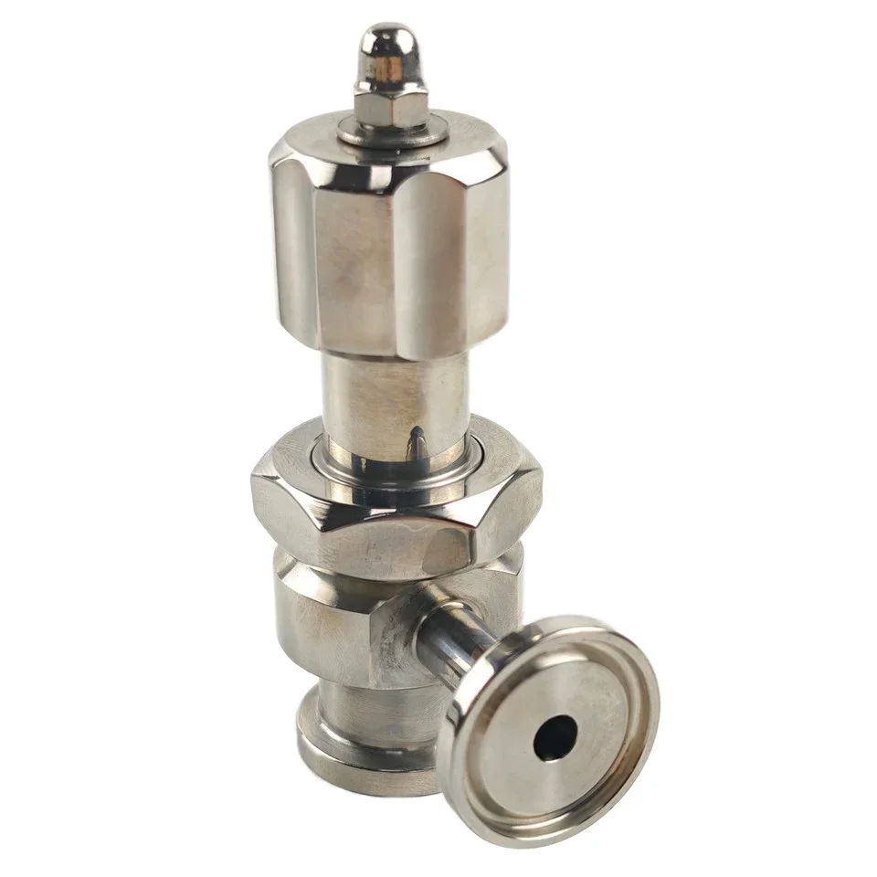DN8  Food Grade Sanitary  Stainless Steel SS316L ASEPTIC CLAMP SAMPLING VALVES
