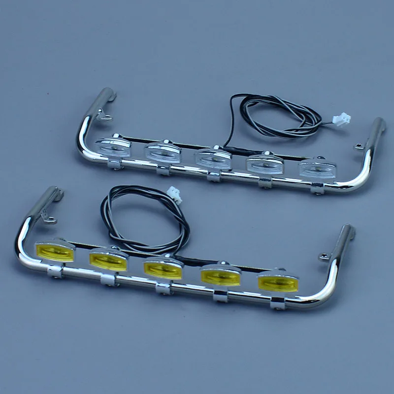 LED-Dachleuchten für Autos, weiß/gelb, für Tamiya 1/14 RC-Truck, für SCANIA 770S R620, für Volvo FH16, für ACTROS 3363 Auto