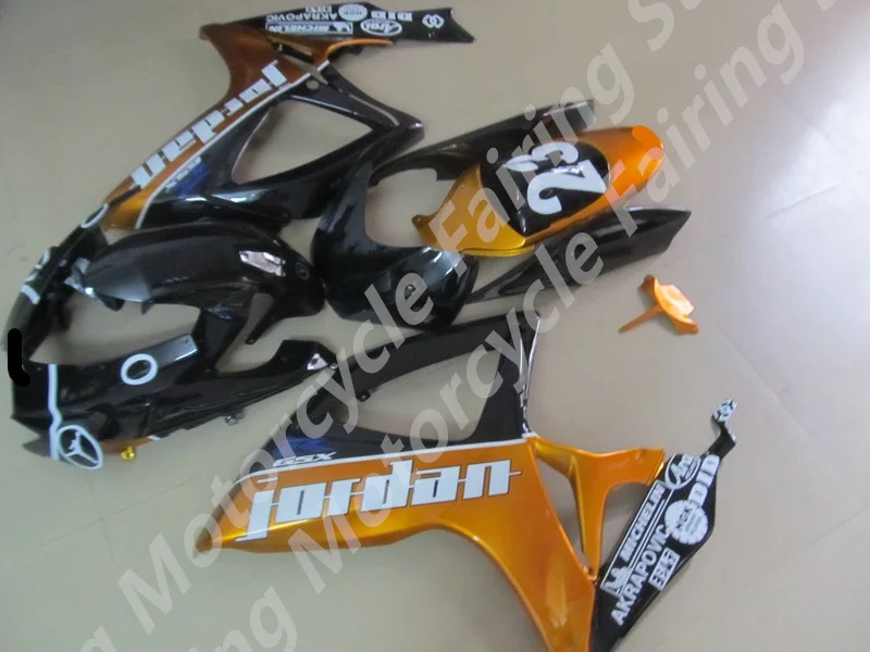 Orange black body for G S XR600 G S XR750 k6 06 07 orange white black G S X-R600 G S X-R750 06-07  2006-2007 for Fairing