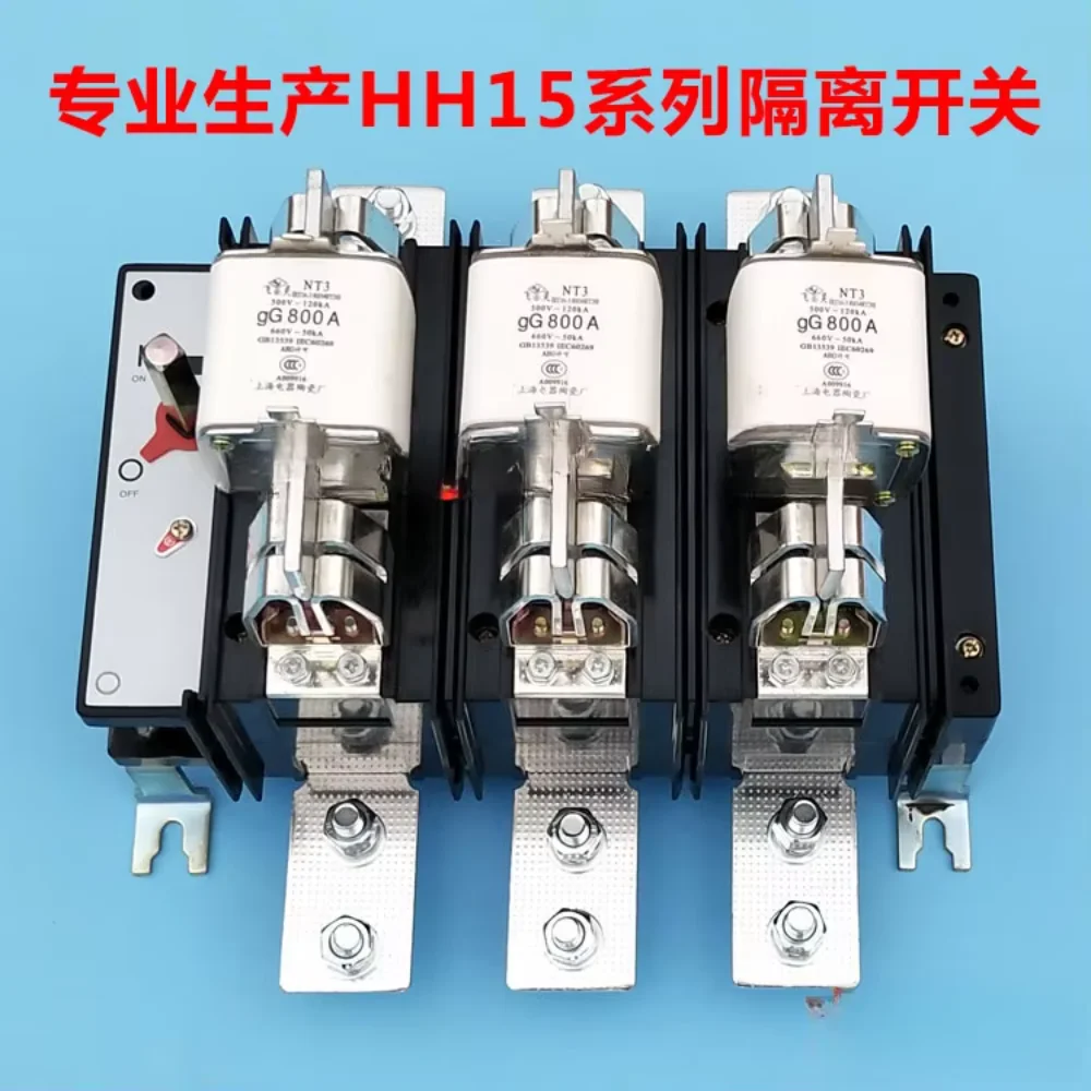 Hh15 (Qsa) -800/3/30 Isolerende Schakelaar Zekering Groep 800a/3P Mes Zekering Schakelaar