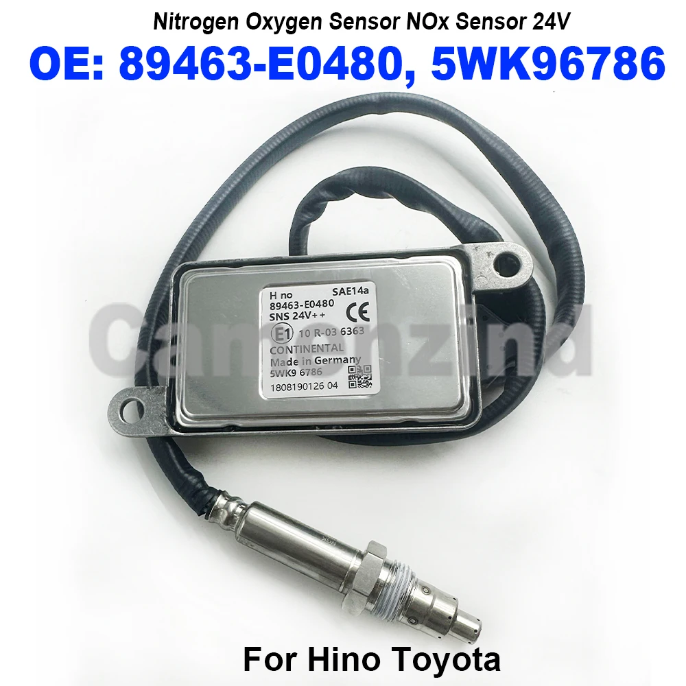 

Nitrogen Oxide Sensor NOX Sensor 89463-E0480 5WK96786 For Hino Toyota Engine Car 89463 E0480 89463E0480 High Quality