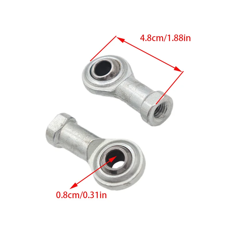 M8 Ball Joiner Bolt Tie Rod 80mm-220mm Steering Tie Rod Kit Ball Joint For DIY Electric Mini Kids ATV Go Kart Buggy Quad Bike