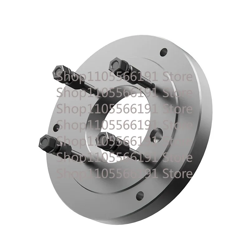 C5 160 C6 200 C6 Lathe Threejaw Chuck C-type Flange Plate Connection Over Plate Screw