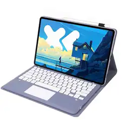 Funda con teclado modelo táctil para Lenovo Xiaoxin Pad Pro 12,7 2025 P12 12,7 TB-370FU Pro12.6 TB-Q706F Funda para teclado y tableta