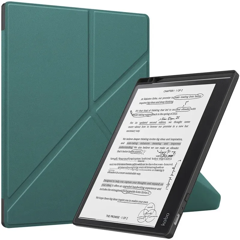 Transformable Kobo Elipsa 2e Electronic Book Protective Cover Full Enclosure Shell Compatible with New Model Tablet Case