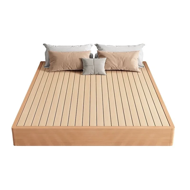Full beech Japanese tatami bed frame floor bed