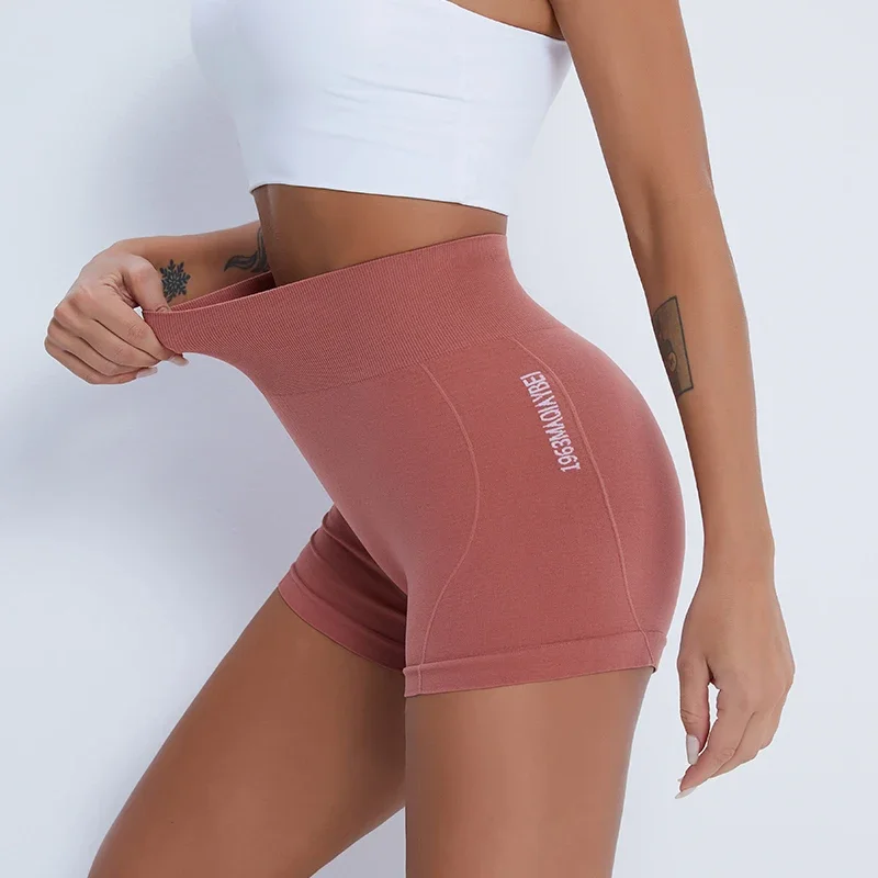 Ladies Women Summer Safety Pants Seamless Stretchy Underpants Solid Color Breathable Underwear Female High Waist Comfort Shorts