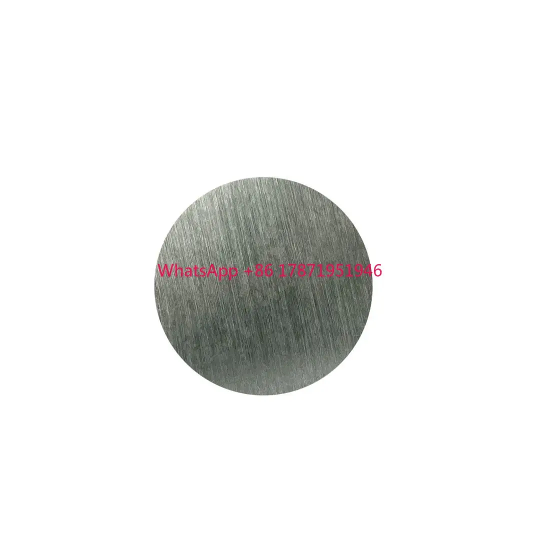 Rare Earth Yb Ytterbium Disc Plate Sheet for Semiconductor 99.9% purity Ytterbium sputtering target