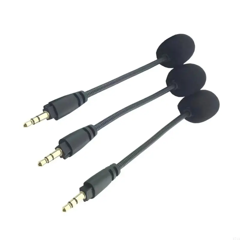 Микрофон для замены микрофона для беспроводной игровой гарнитуры HS35 HS45, съемные наушники Mic Boom E74A