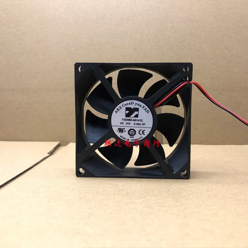 arx-ceradyna-fan-fd2480-a0141e-8025-dc24v-02a-8cm-2線式インバーター冷却ファン