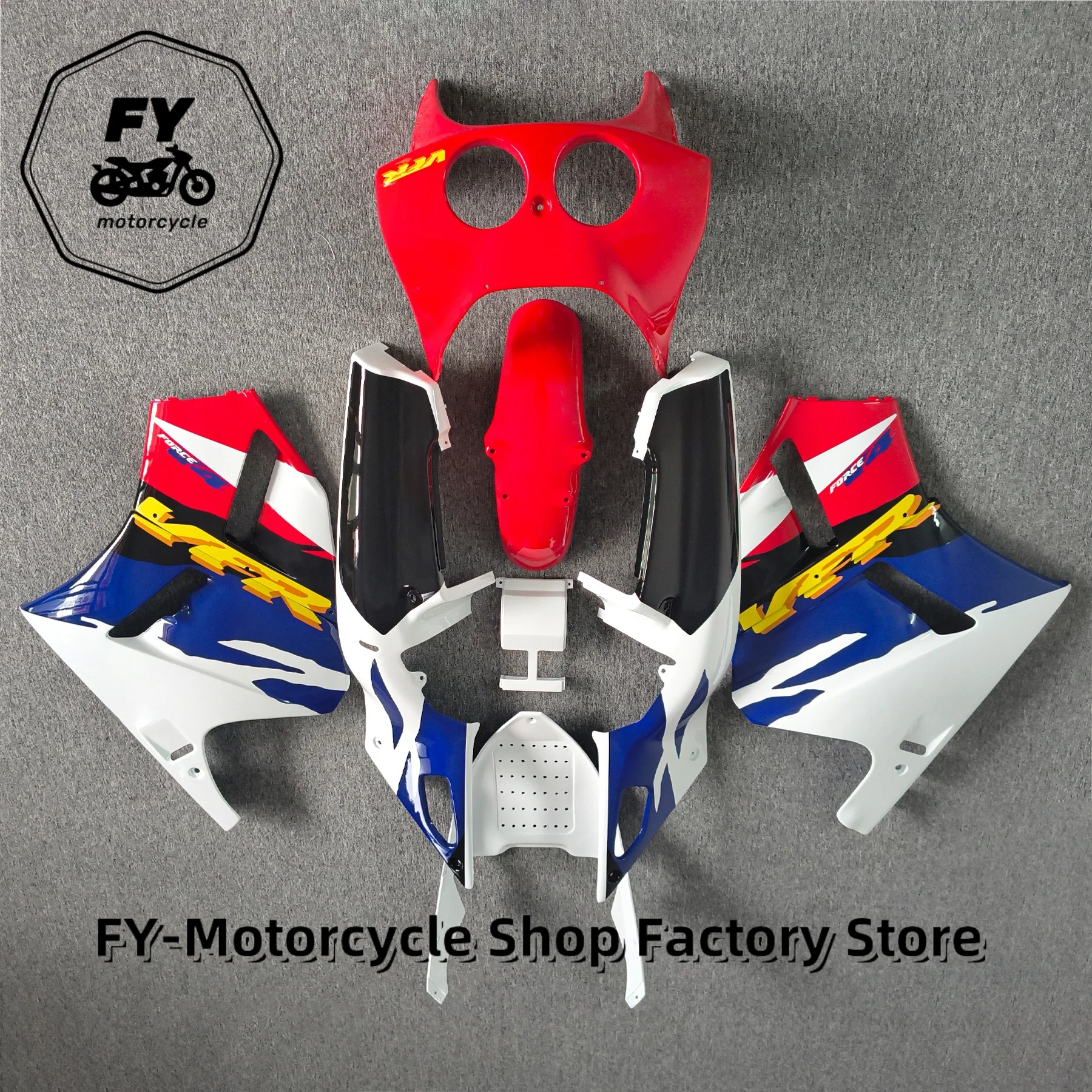 ABS Injection Motorcycle Fairing kit Bodywork Set Red Blue White For Honda VFR400 NC24 1987 1988 VFR 400 87 88