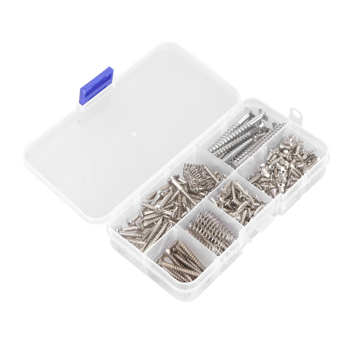 

Durable Metal Guitar Screw Set for Electric and Folk Guitars Silver Color Easy to Install Long Lasting Guitar Backplate Screws