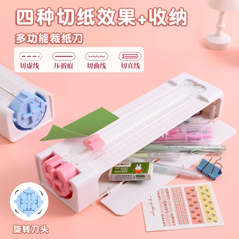 4 IN 1 Paper Cutter Creasing Machine Paper Cutter Trimmer Guillotine Paper Cutter