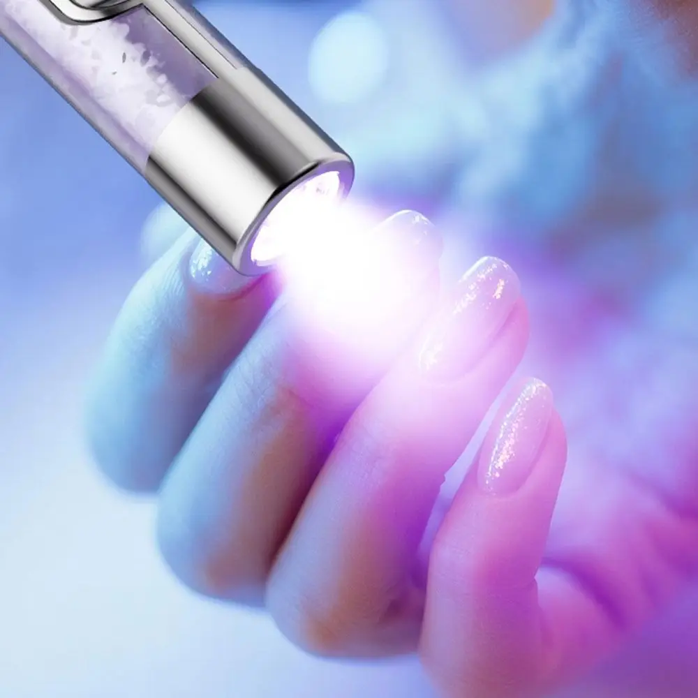 Gifts Rechargeable Manicure and Pedicure Machine 2-in-1 Portable Nail Polisher with Lamp LCD Display Electric Nail File