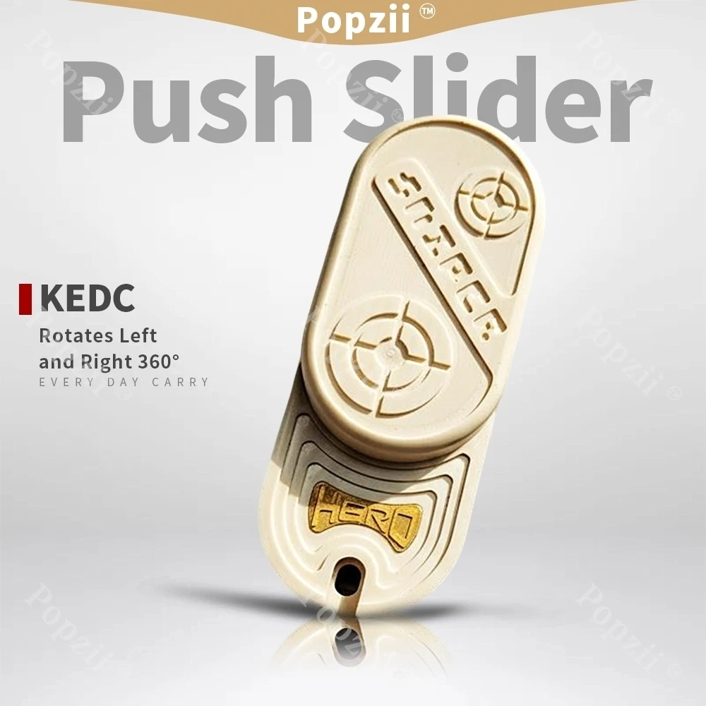 

KEDC PEEK Rotates Left and Right 360° Mechanical Push Slider Adults Stress Relief Toy Office Stress Relief Gadgets Anxiety Toys