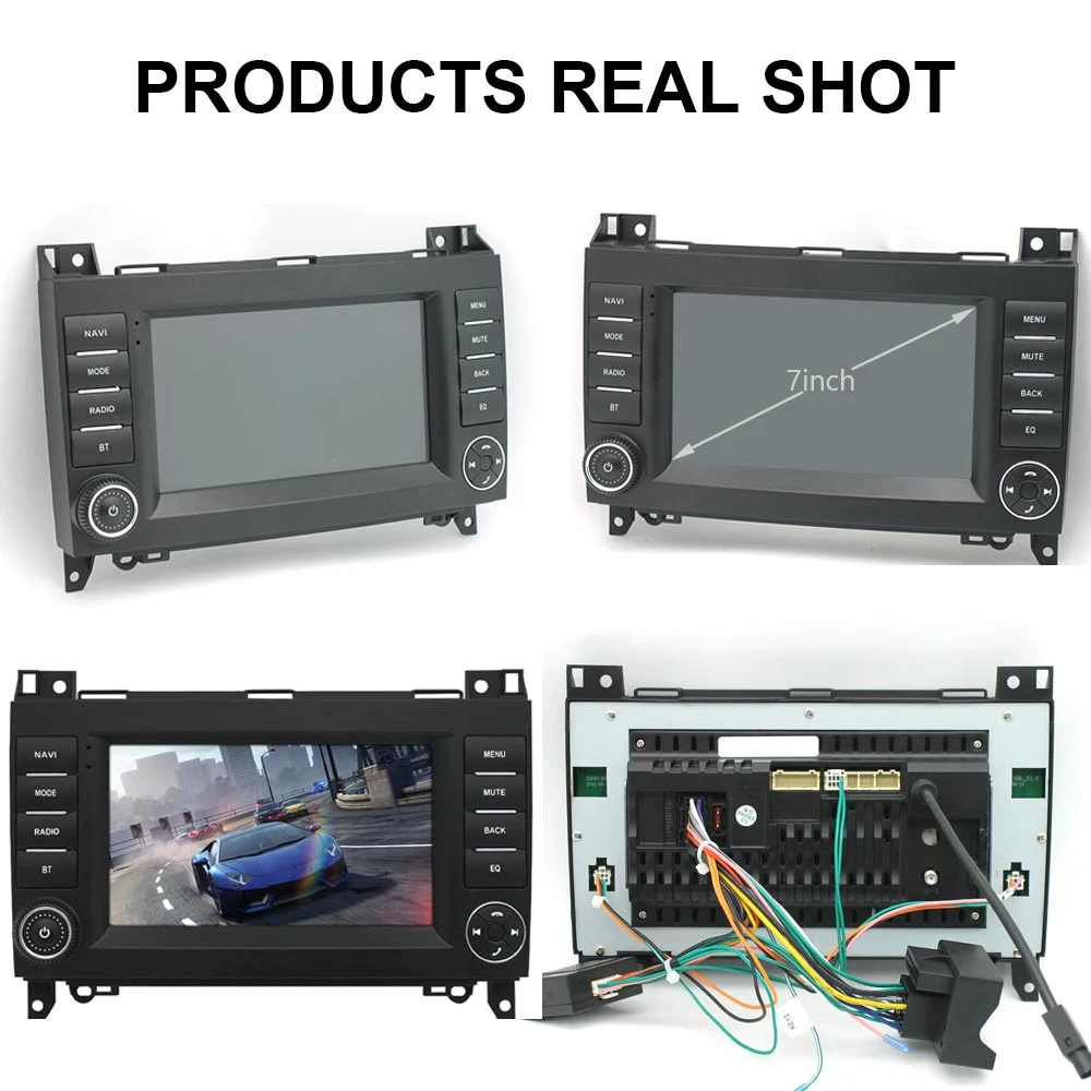 Android 10 car radio with GPS Navigation+HD reverse camera for Mercedes-Benz B-Class W245 B160/B170/B180/B200 2004-2012