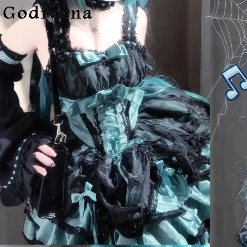 

Gentle Ballet Style Lolita Dress for Women JSK Subculture Sweet Pure Desire Dress Full Set Female Japanese Style Sweet Dress