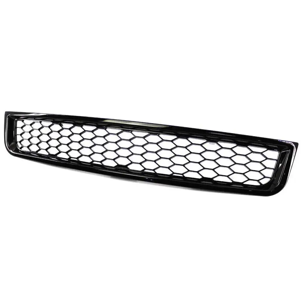 For Audi A4 B6 2002-2005 Car Honeycomb Mesh Car Front Bumper Radiator Grille Mesh Center Racing Grills