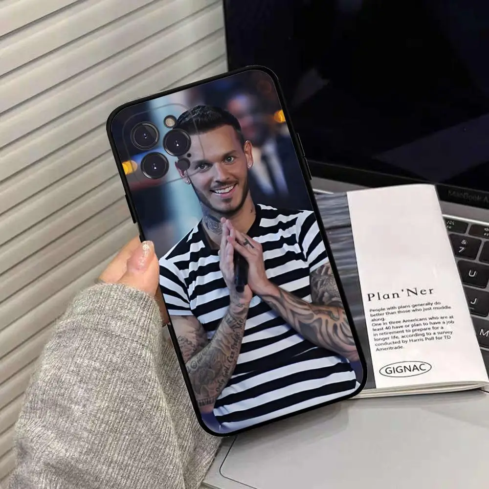 M Pokora Matt Pokora Phone Case Silicone Soft for iphone 15 14 13 12 11 Pro Mini XS MAX 8 7 6 Plus X XS XR Cover